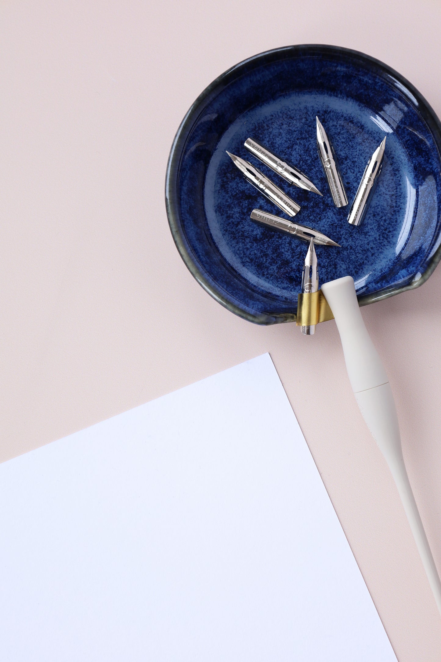 Ceramic Ink and Pen Rest