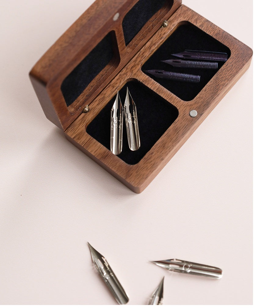 Wooden Nib Carry Case