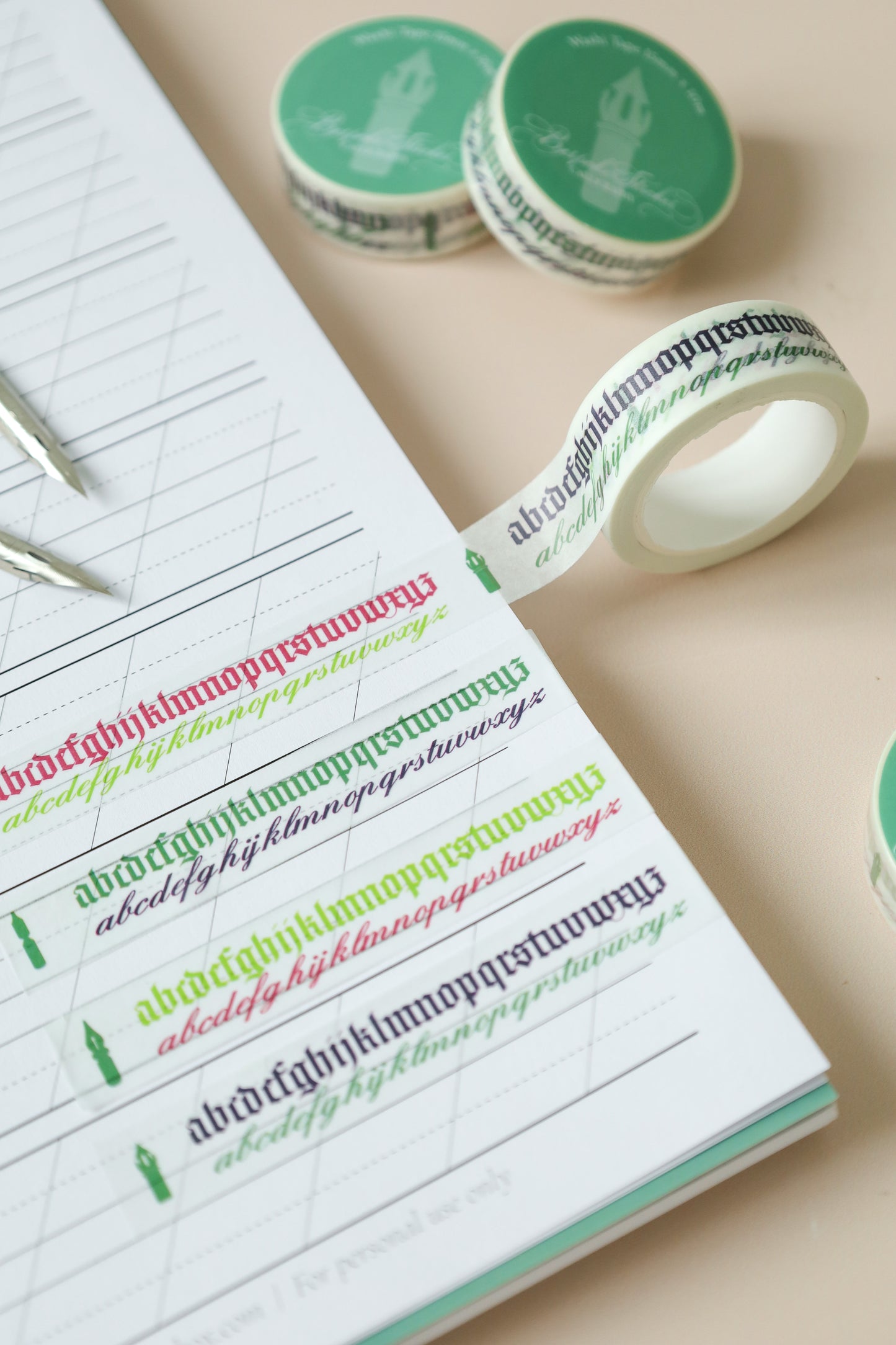 Calligraphy Washi Tape