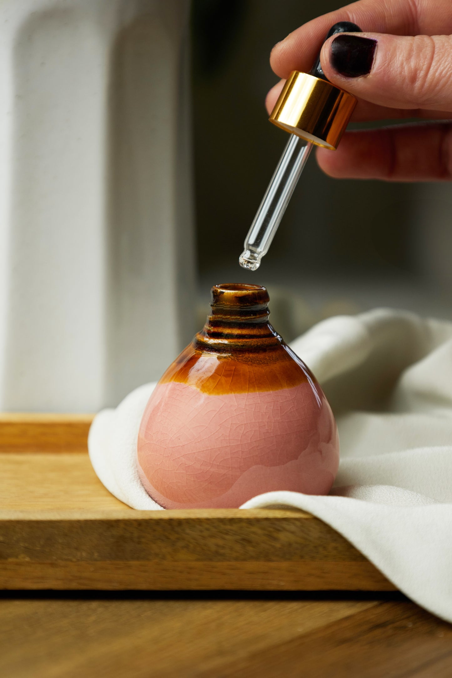 Ceramic Water Dropper Bottle