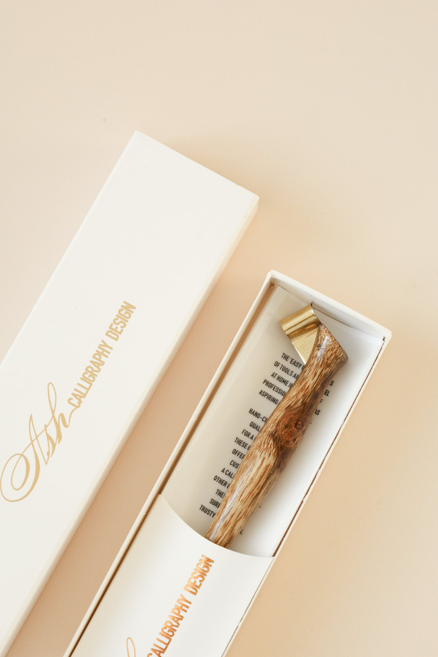Wooden Oblique Pen