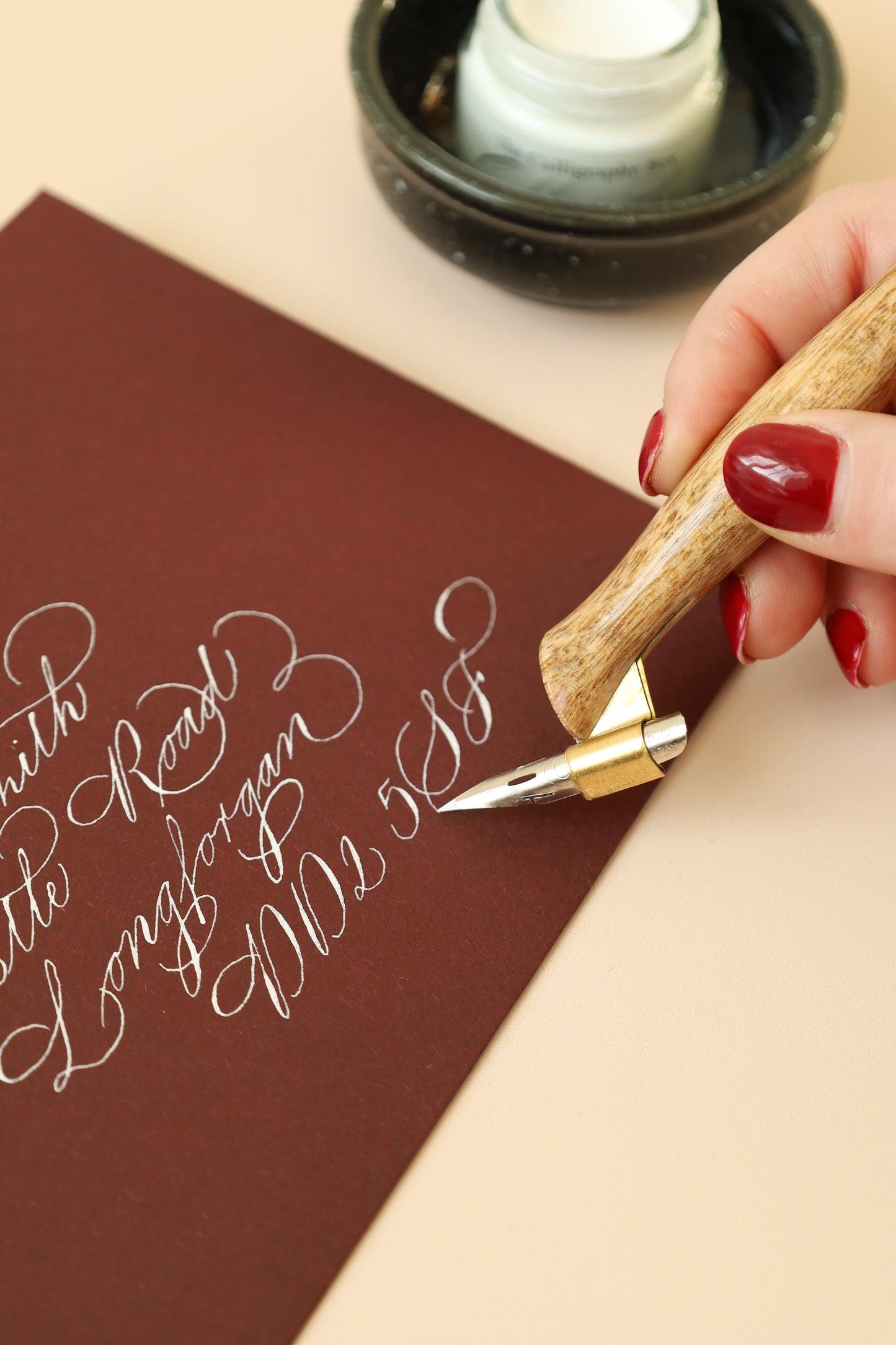 Wooden Oblique Pen