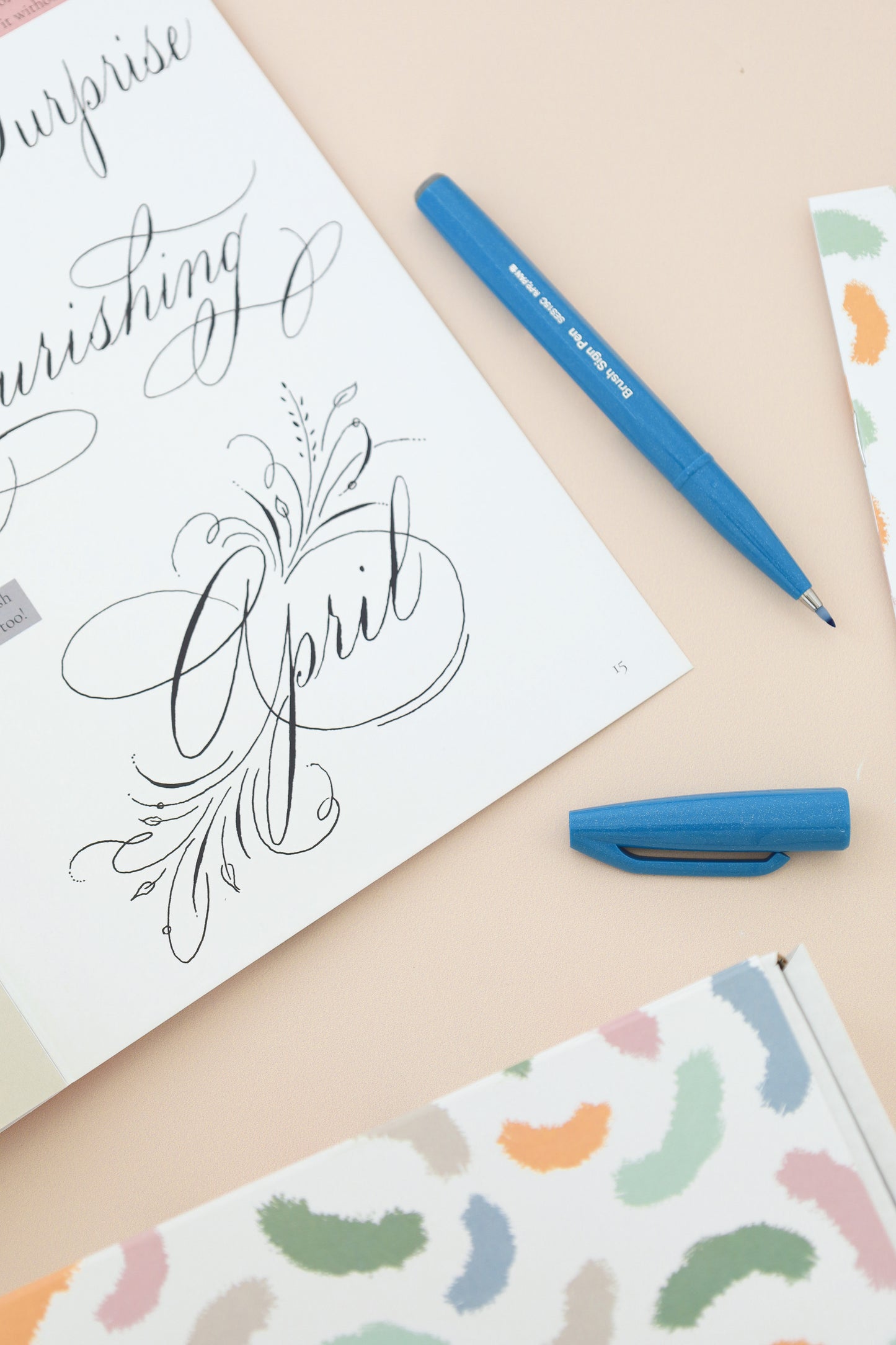 Brush Calligraphy Box