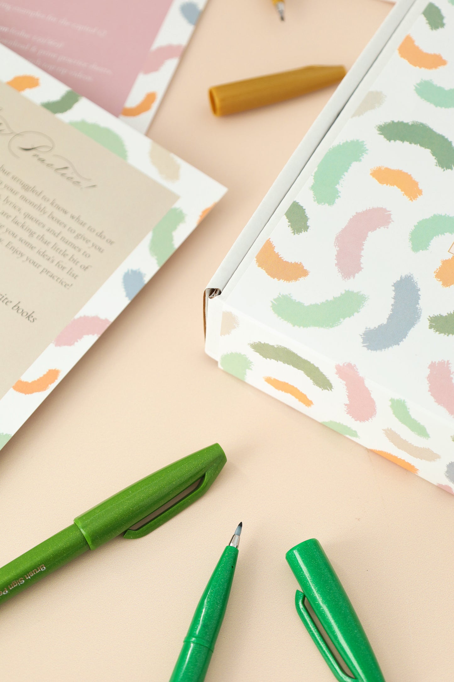 Brush Calligraphy Box