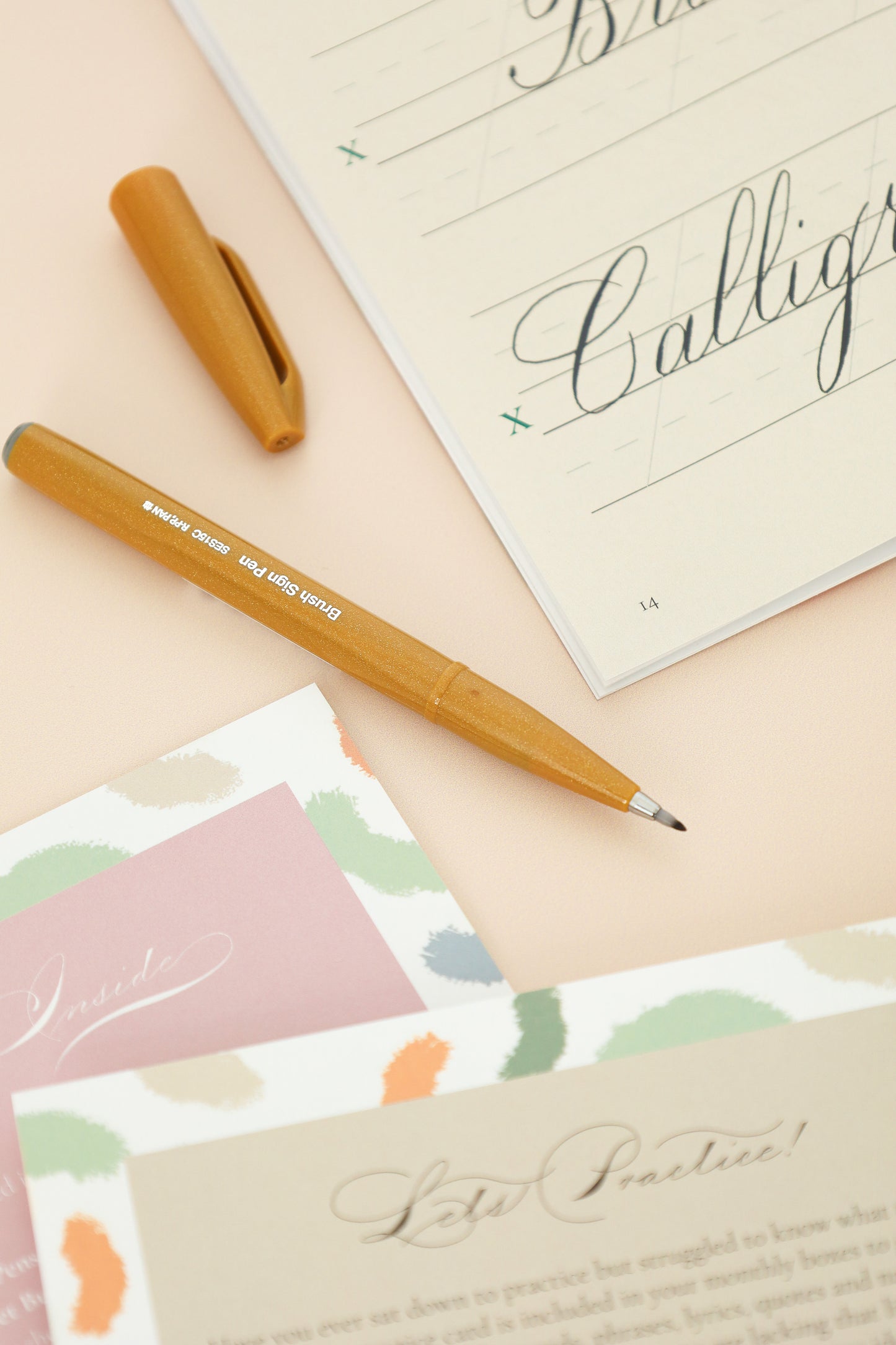 Brush Calligraphy Box