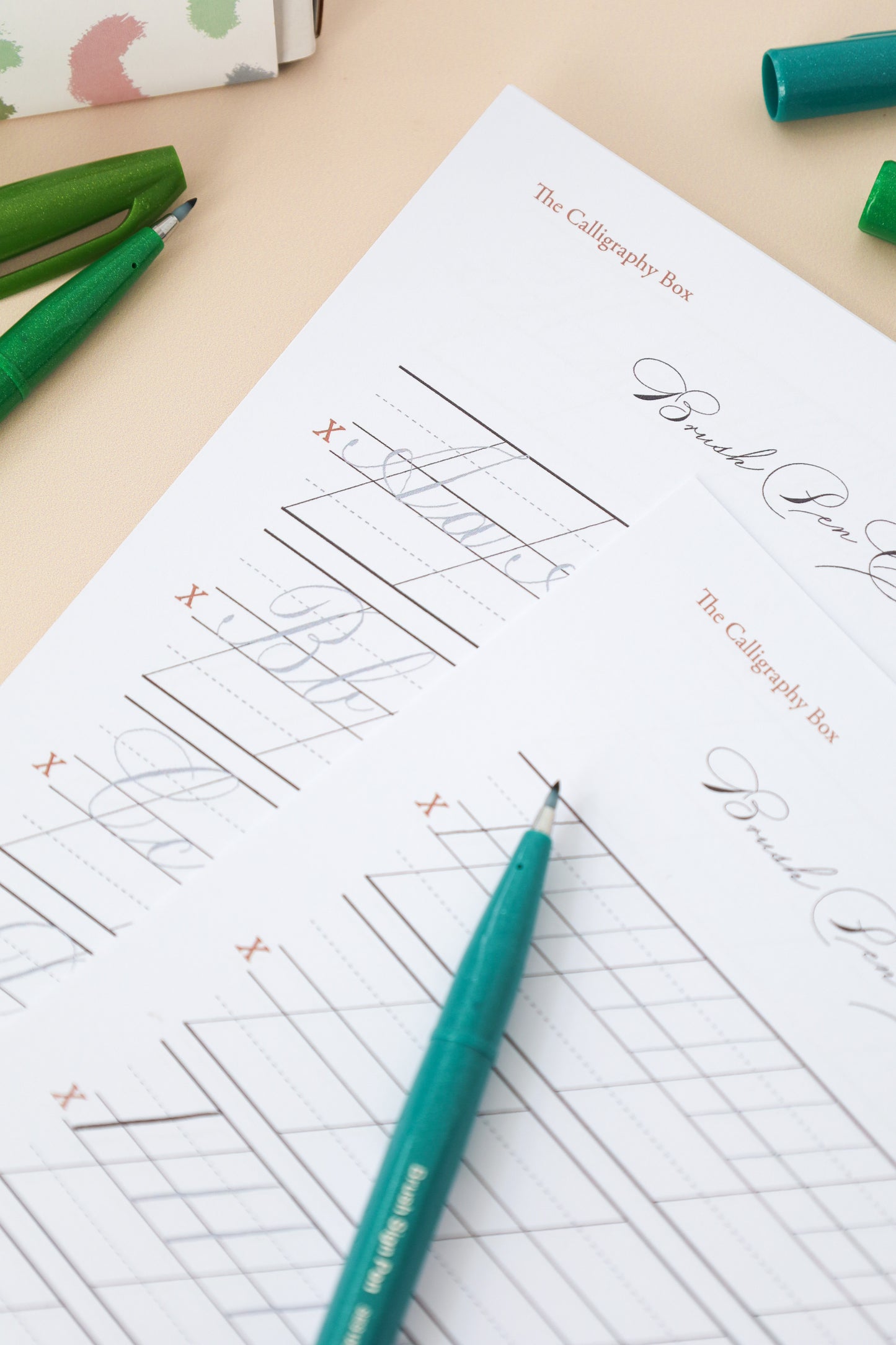 Brush Calligraphy Box