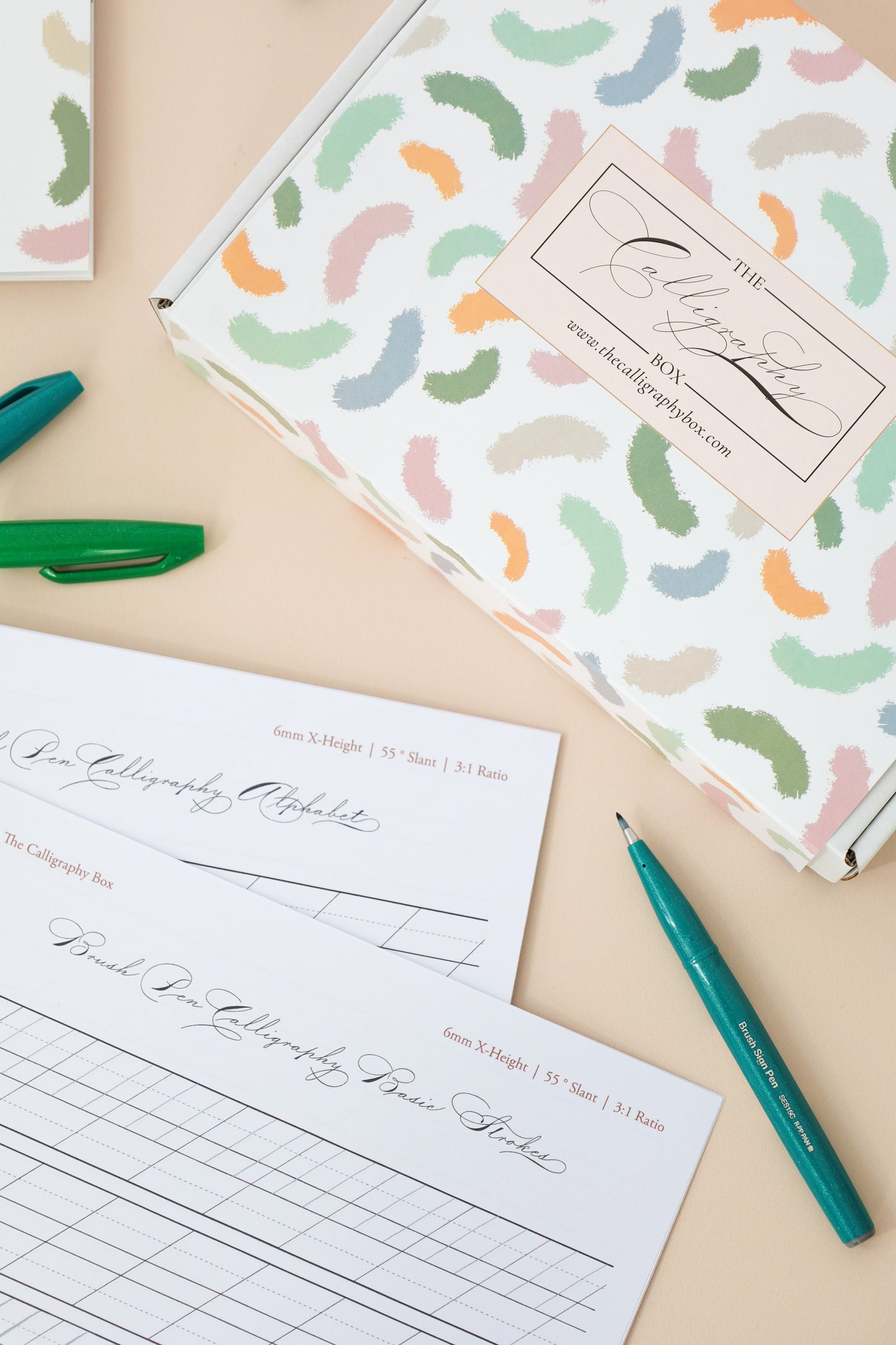 Brush Calligraphy Box