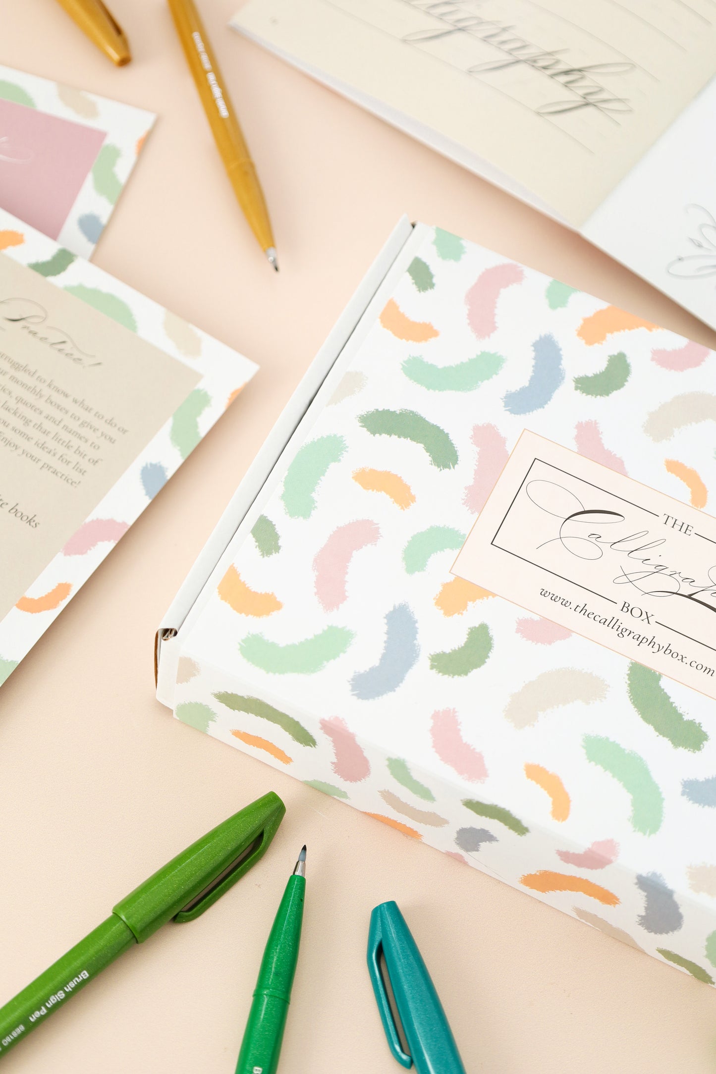 Brush Calligraphy Box