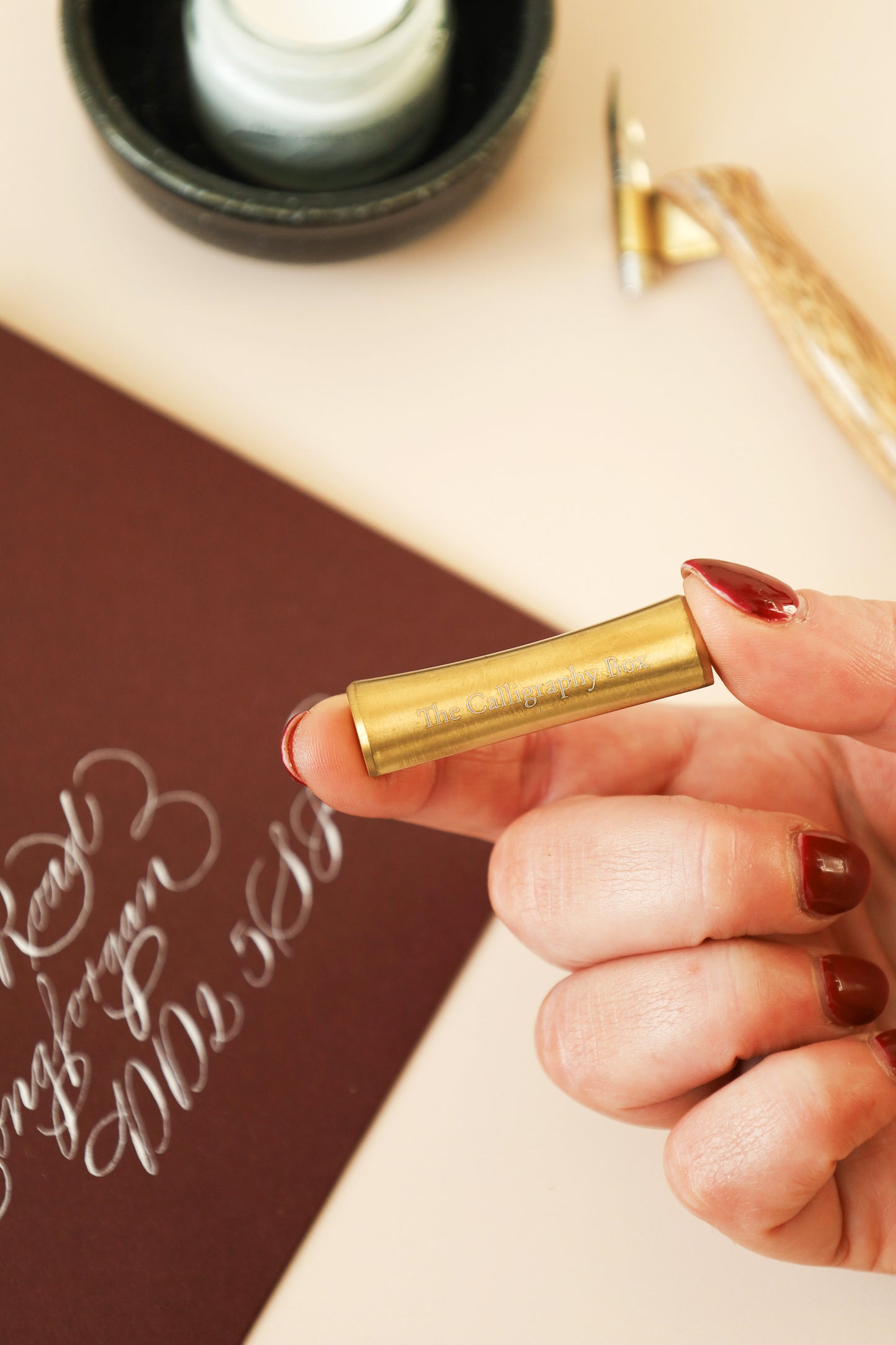 Brass Pen Rest