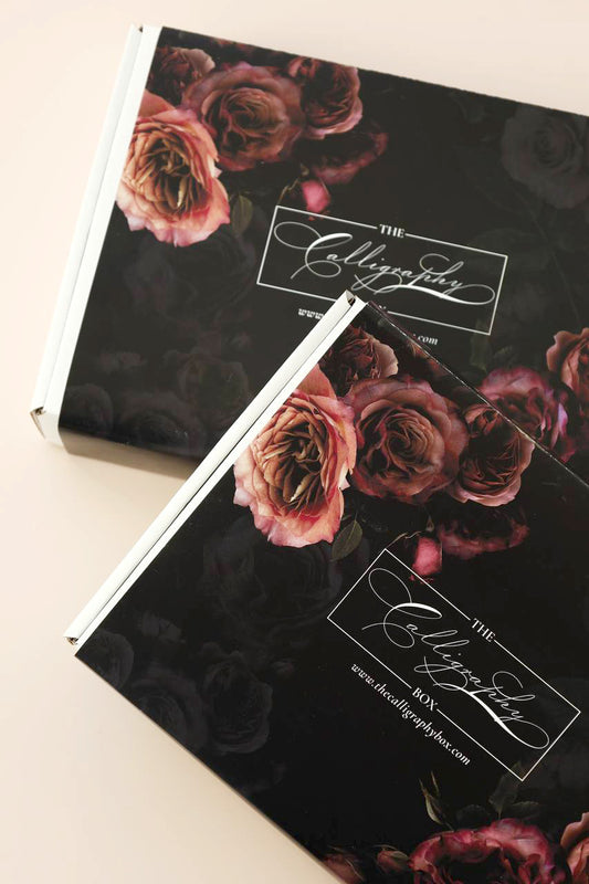 Flourishing at the start & end of your words box
