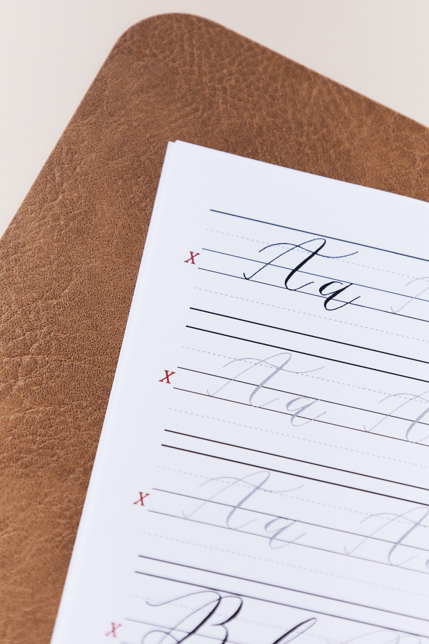 Leather Calligraphy Mat