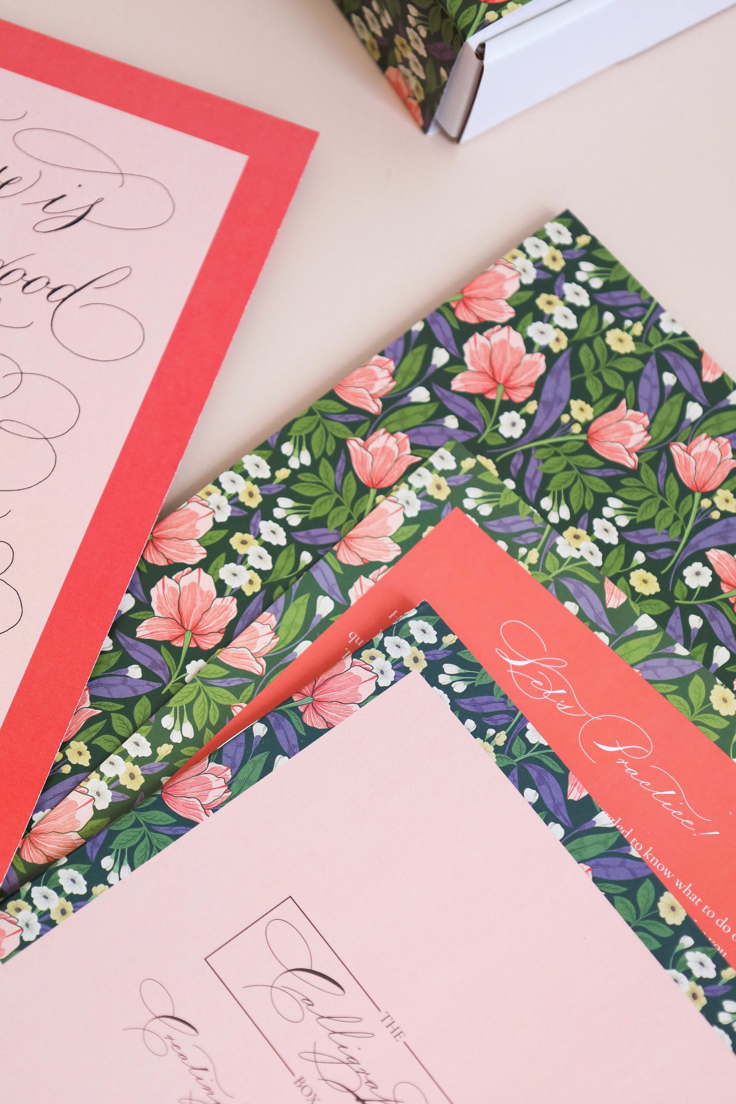 Creating Calligraphy Artwork Box