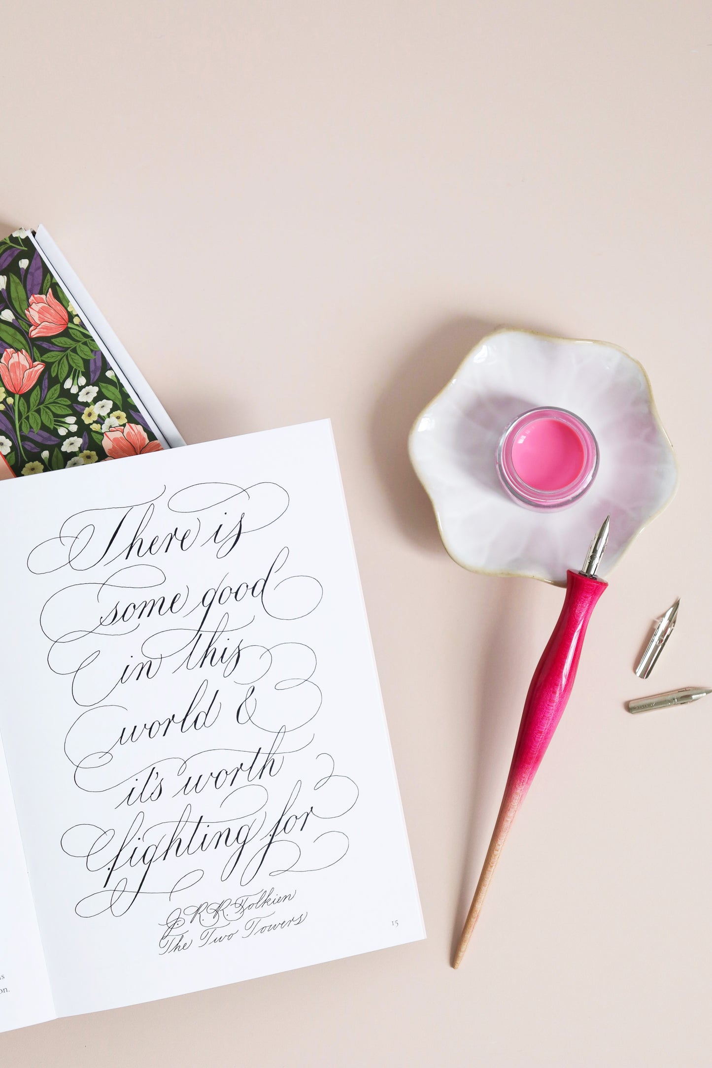 Creating Calligraphy Artwork Box