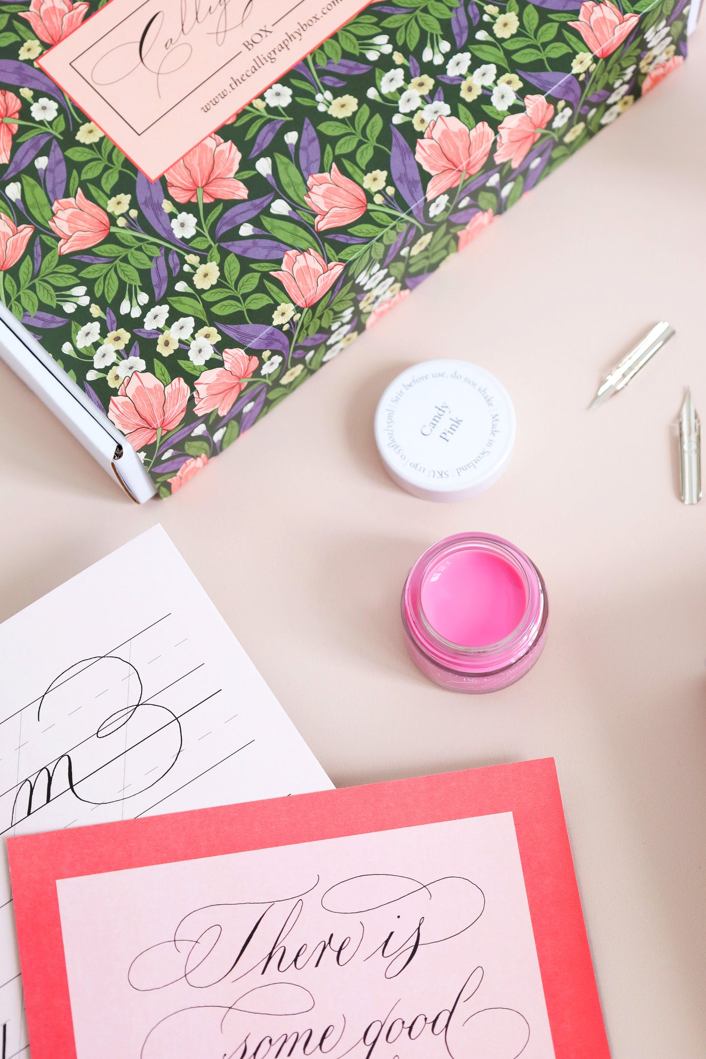 Creating Calligraphy Artwork Box