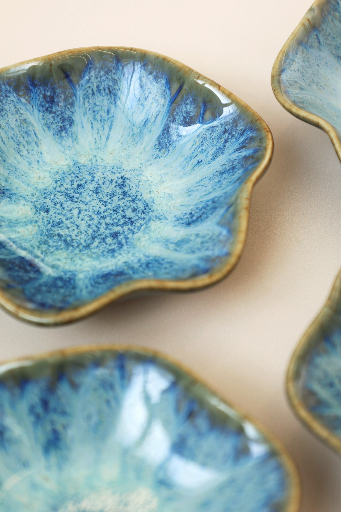 Ceramic Wave Ink Dish