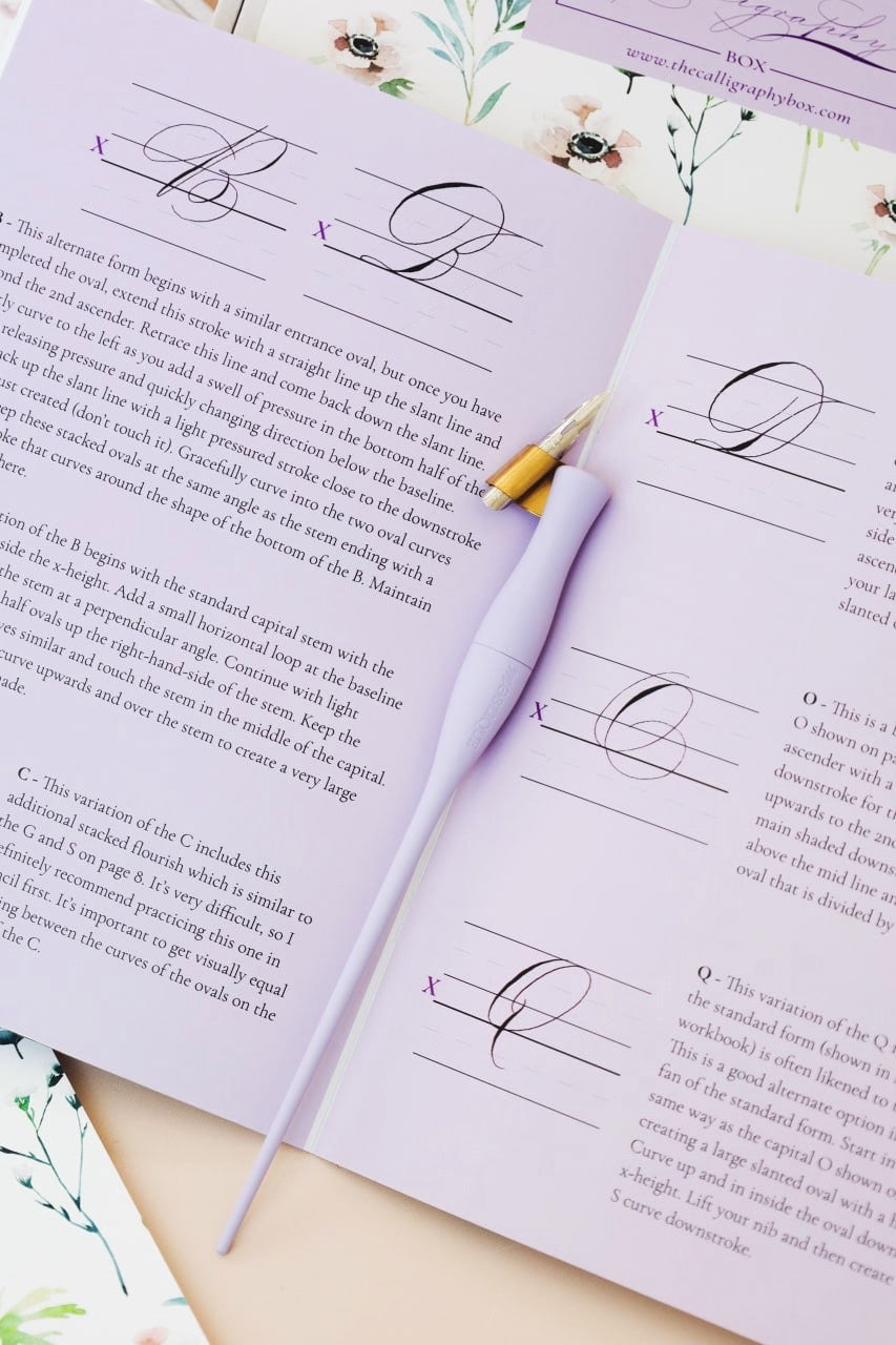 Spencerian Capitals Part 2 Box