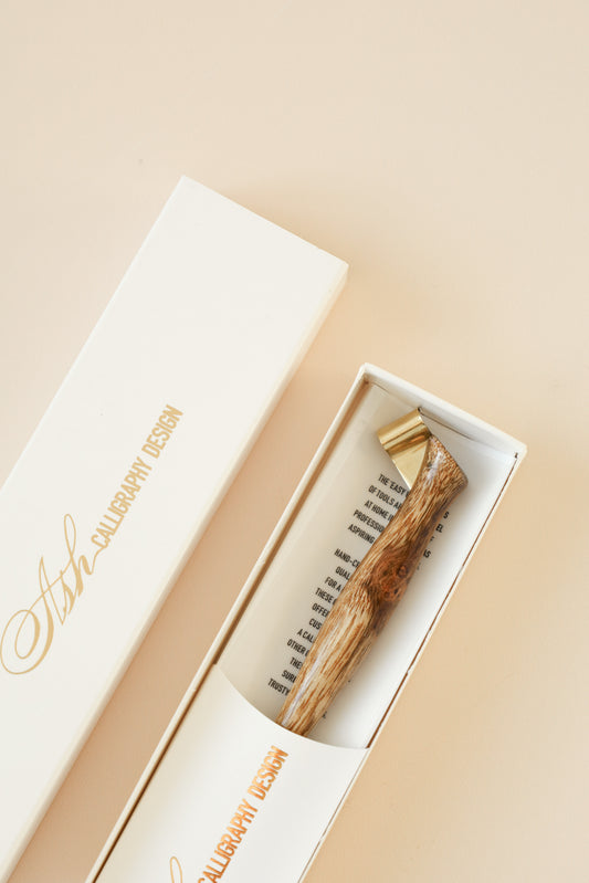 Wooden Oblique Pen