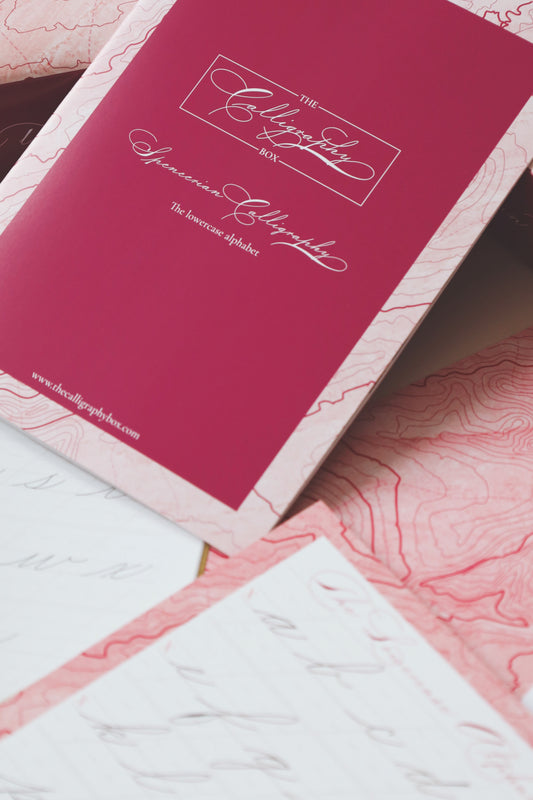 Spencerian Lowercase Letters Box