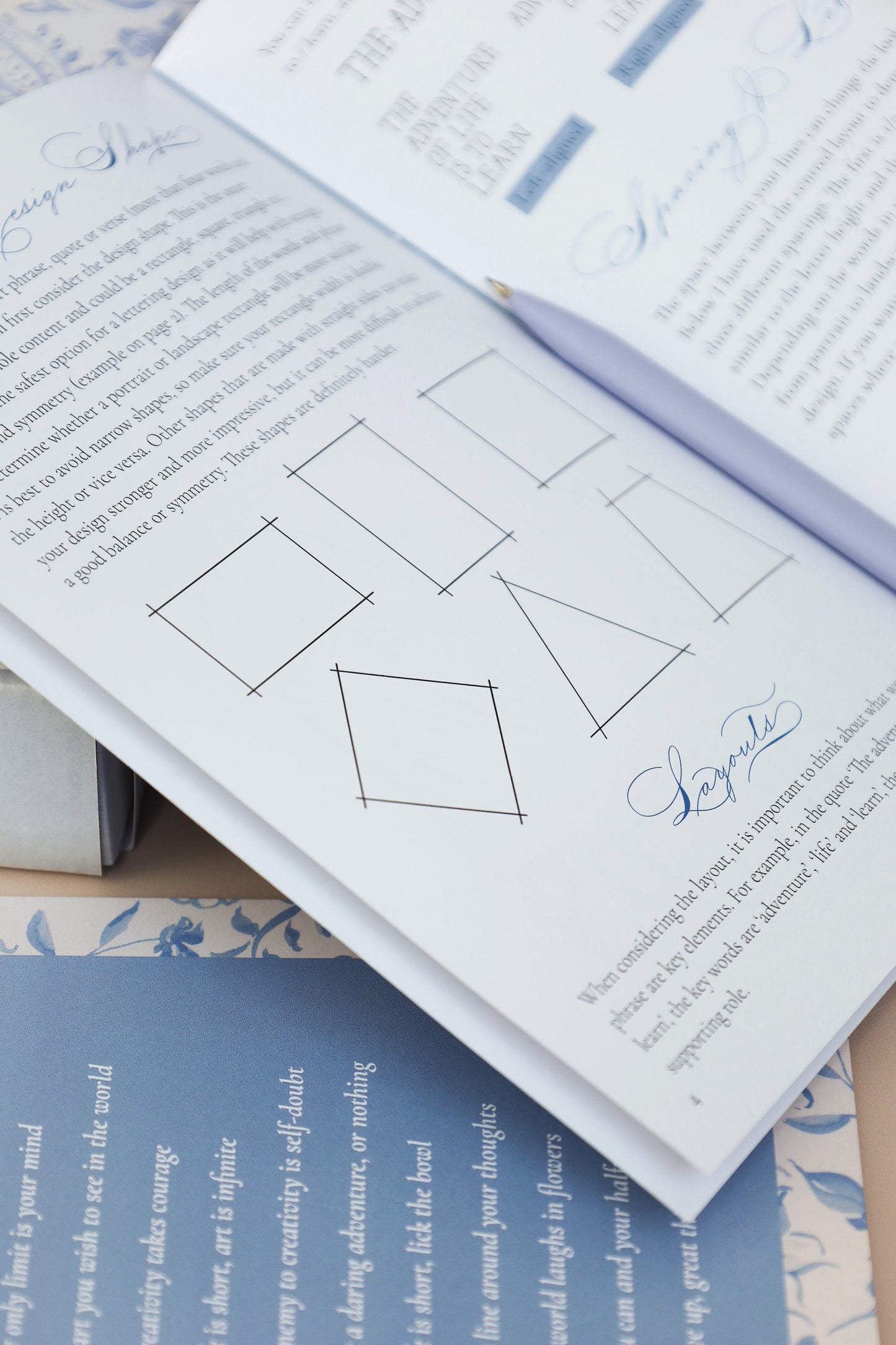 Quote Letter & Layouts Box